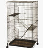 Picture of Cat Cage with Wheels and Cat Tray 