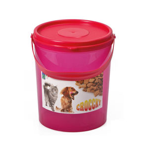 Picture of Croccky Big - bucket with lid for croquettes Ø 19,5 x 23 h cm.