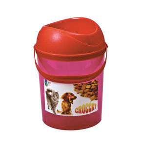 Picture of CroQ - croquettes bucket lt. 5,50 with anti-tip and anti-ants Pet bowl.