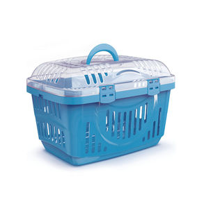 Picture of Rocket Transparent - pet carrier with top opening cm. 49 x 33 x 33 h.