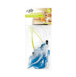 Picture of AFP INTERACTIVES CAT CULBUTO FEATHER REFILL 4 PACK