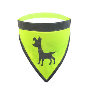 Picture of ALAPLESLGBA-Visibility Dog Bandana, Large - Neon Yellow