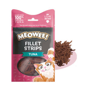 Picture of Meowee Fillet Strips Tuna Cat Treats