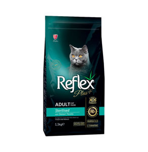 Picture of Reflex Plus Adult Cat Food Sterilised With Chicken 1.5 Kg