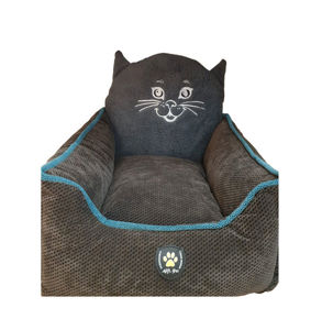 Picture of Pattern Printed Cat Head Cat Bed - Colors