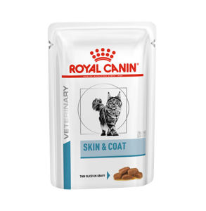 Picture of Royal Canin Veterinary Skin & Coat Cat in Gravy (12 x 85 g)