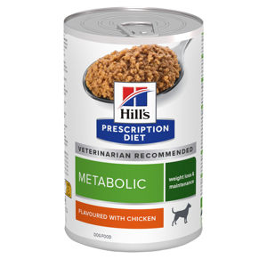 Picture of Hill's Prescription Metabolic weight managment Chicken Dog Food 370g*12