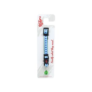 Picture of NATURA KITTEN COLLAR - EYE BEADS BLUE