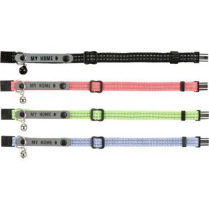 Picture of Reflecting Cat Collar With Address Tag - Trixie