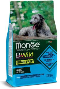 Picture of Monge Natural SuperPremium Grain Free Formula All Breeds Puppy & Junior Dog Duck with Potatoes 2.5K
