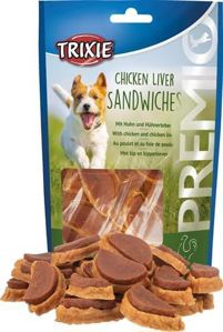 Picture of PREMIO Chicken Liver Sandwiches 100 g - Trixie