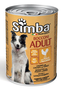Picture of Simba Dog Chunks with Chicken and Turkey 415 g