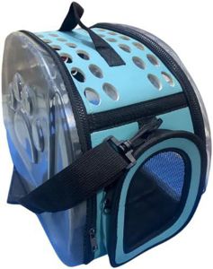 Picture of Blue Standard Cat Dog Carrier Small
